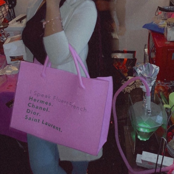 I Speak Fluent French Tote Bag - Picture 3 of 4